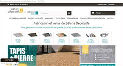 Desktop Screenshot of betonsdecoratifs.com