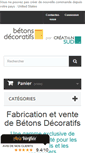 Mobile Screenshot of betonsdecoratifs.com